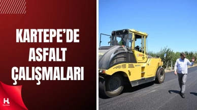 Kartepe'de Asfalt Çalışmaları Hız Kesmeden Devam Ediyor