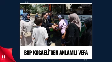 BBP Kocaeli İl Kadın Kolları'ndan 15 Temmuz Anması