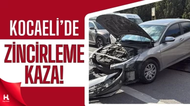 Kocaeli D-100'de Zincirleme Kaza: 1 Yaralı