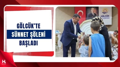 Gölcük Belediyesi Geleneksel Sünnet Şöleni Başladı