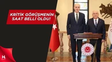TBMM Başkanı Ve Milli Savunma Bakanı Arasında Önemli Görüşme