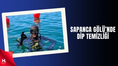 Sapanca Gölü’nde Dalgıçlı Temizlik Çalışması
