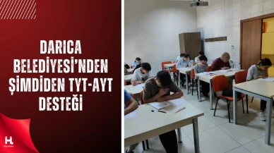 Üniversite Hayali Kuran Gençlere Darıca Belediyesi’nden Destek