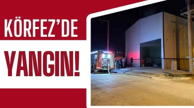 Kocaeli’de Ruhsatsız Tesiste Yangın!