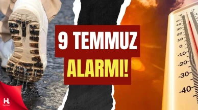 9 Temmuz Uyarısı: Sıcaklık Rekor Kıracak