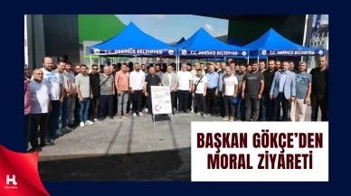 Başkan Gökçe’den Gübretaş İşçisine Destek Ziyareti