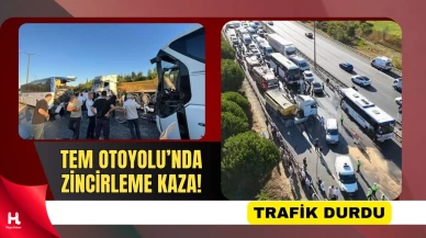 Halkalı Mevkiinde Zincirleme Kaza:1 Kişi Hayatını Kaybetti