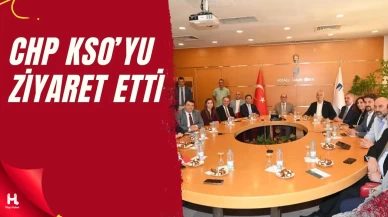 CHP Heyeti Kocaeli Sanayi Odası’nı Ziyaret Etti