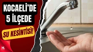 İSU Uyardı: Su Kesintisi Saatleri Açıklandı