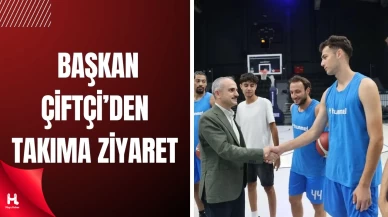 Başkan Çiftçi’den Çayırova Basketbol Takımı’na Moral Ziyareti
