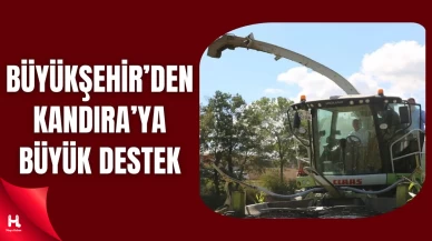 Büyükşehir’den Kandıra’ya 1,3 Milyar TL’lik Tarımsal Destek