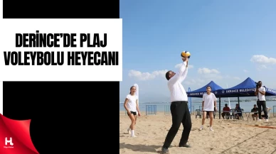 Derince’de Plaj Voleybolu Heyecanı Başlıyor