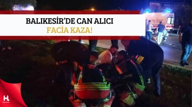 Balıkesir Sındırgı'da Faciaya Dönüşen Kaza!
