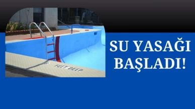 Kocaeli’de Su Yasakları Başladı