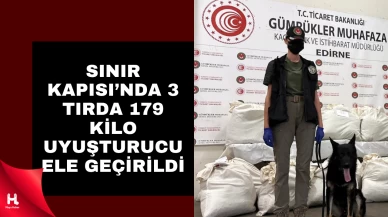 Büyük Uyuşturucu Operasyonu: 179 Kilo Uyuşturucu Yakalandı
