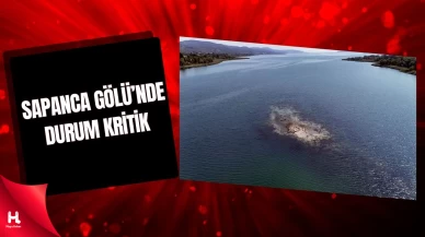 Sapanca Gölü’nde Su Krizi Derinleşiyor