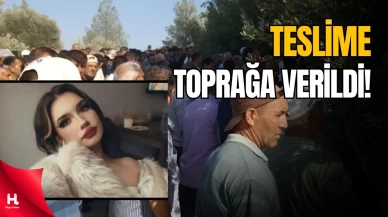 Ormanda Ölü Bulunan Teslime Gözyaşlarıyla Uğurlandı