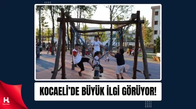 Derince Sağlıklı Yaşam Parkı’nda Renkli Anlar