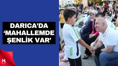 Darıca'da Her Mahallede Şenlik, Her Çocukta Mutluluk Var