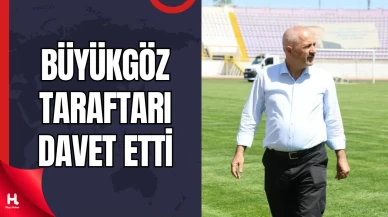 Büyükgöz, Gebzespor Maçına Taraftarı Davet Etti