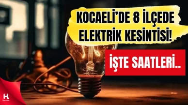 SEDAŞ Duyurdu: Kocaeli’de Planlı Elektrik Kesintileri