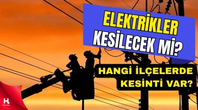 SEDAŞ Duyurdu: 8 İlçede Elektrikler Kesilecek