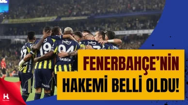 UEFA Avrupa Ligi’nde Fenerbahçe’nin Hakemi Belli Oldu