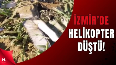 Eğitim Helikopteri Torbalı’da Düştü: 1 Pilot Hayatını Kaybetti