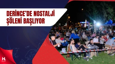 Derince’de Nostalji Gecesi: Çay, Mısır ve Yeşilçam Keyfi
