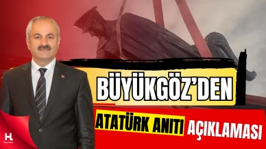 Gebze Belediye Başkanı Büyükgöz’den Atatürk Anıtı Açıklaması