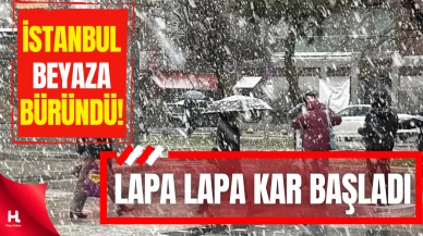 Meteoroloji Uyardı: İstanbul’un Yüksek İlçelerinde Kar Başladı