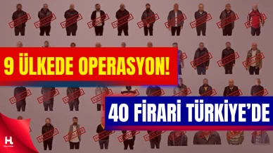 Yerlikaya Açıkladı: Kırmızı Bültenli 40 Suçlu Türkiye’ye Getirildi