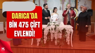 Belediye Başkanının Katılımıyla Bin 475 Çifte Nikah Kıyıldı