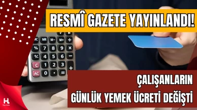 Günlük Yemek Ücreti Değişti: 2026’da KDV Dahil 330 TL Oldu
