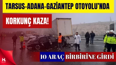 Yoğun Sis Felaketi Getirdi: TAG Otoyolu’nda 10 Araç Çarpıştı