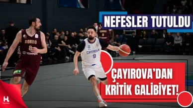 Son saniyede gelen galibiyet Çayırova’yı zirve yarışında tuttu