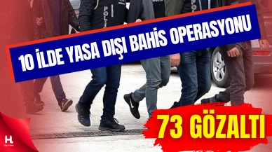 15 Milyarlık Yasa Dışı Bahis Ağına Dev Operasyon: 73 Gözaltı