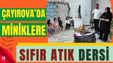 Alparslan Anaokulu’nda Miniklere Sıfır Atık Eğitimi