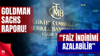 Goldman Sachs: Faiz İndirimleri 900 Baz Puanın Altında Kalabilir