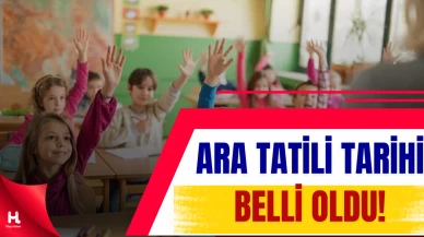 Okullar Ne Zaman Kapanıyor? İşte Ara Tatil Takvimi