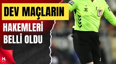 Süper Lig 27. Hafta Maçlarını Yönetecek İsimler Açıklandı