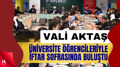 Kampüs İftarlarında Öğrenciler ve Protokol Bir Araya Geldi