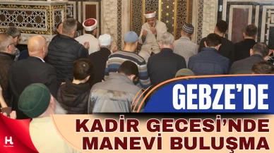 Gebze Belediyesi, Kadir Gecesi’ne Özel Program Düzenledi