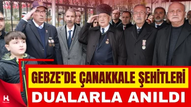 Gebze’de 18 Mart Töreni Düzenlendi: Şehitler İçin Dualar Edildi