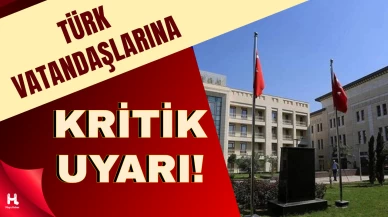 Bağdat Büyükelçiliği'nden Türk Vatandaşlara Seyahat Uyarısı