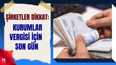 Kurumlar Vergisi Beyanı İçin Son Gün 30 Nisan