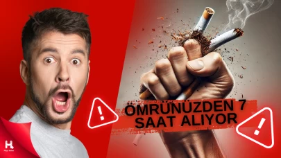 "Bir Paket Sigara = 7 Saatlik Yaşam Kaybı"