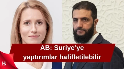 AB'den Suriye Açıklaması: "Yaptırımlar Hafifletilebilir"