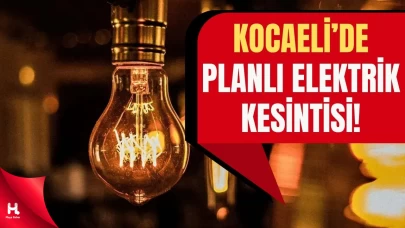 Kocaeli’de Hafta Sonu Enerji Çalışması: İlçeler Belirlendi!