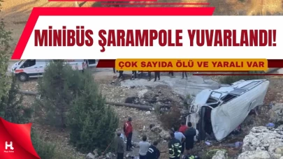 Erdemli’de Minibüs Şarampole Yuvarlandı: 5 İşçi Hayatını Kaybetti!